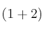 (1+2)