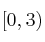 [0,3)