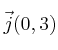 \vec{j}(0,3)