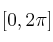 [0,2\pi]