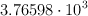 3.76598 \cdot 10^3