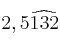 2,5\widehat{132}