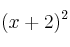 (x+2)^2