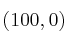 (100,0)