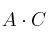  A \cdot C  