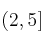 (2,5]