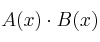 A(x) \cdot B(x)