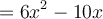 =6x^2-10x