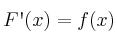 F\textsc{\char13}(x)=f(x)