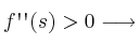 f\textsc{\char13} \textsc{\char13}(s) >0  \longrightarrow