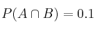 P(A \cap B) = 0.1