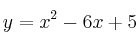 y=x^2-6x+5