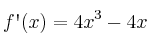 f\textsc{\char13}(x)=4x^3-4x