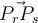 \vec{P_rP_s}