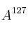 A^{127}