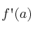 f\textsc{\char13}(a)