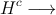 H^c \longrightarrow 