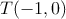 T(-1,0)