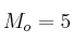 M_o=5 M_o=5