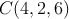 C(4, 2, 6)