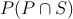 P(P \cap S)