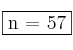 \fbox{n = 57} \fbox{n = 57}