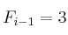 F_{i-1}=3