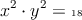 x^2 \cdot y^2 =\text{\tiny{18}} 