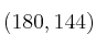 (180, 144)