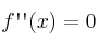 f\textsc{\char13} \textsc{\char13}(x)=0