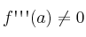 f\textsc{\char13} \textsc{\char13} \textsc{\char13}(a) \neq 0