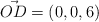 \vec{OD}=(0,0,6)